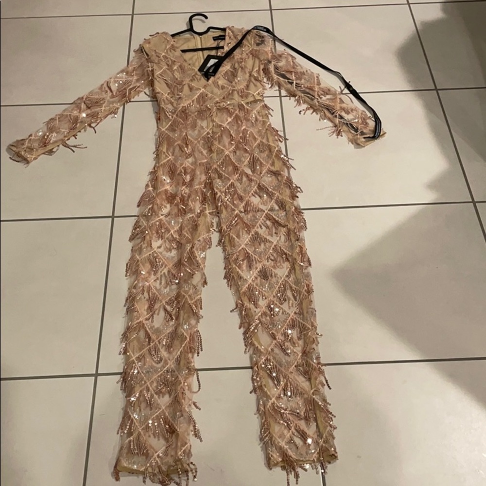 Sexy see through jumpsuit